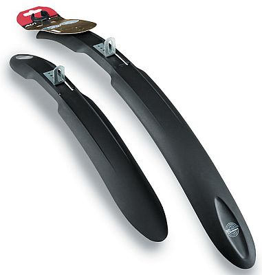 Превью  Комплект велосипедных крыльев AUTHOR AXP-04-24/26 24"-26" Чёрный